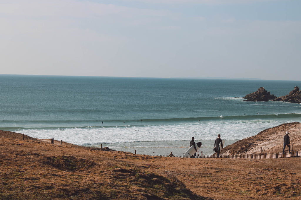 Les spots de surf en Bretagne